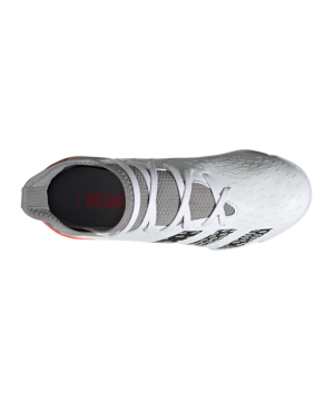 Adidas Predator FREAK.3 IN Halle White Spark J Dětské – Bílý Šedá Červené(shinei