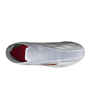 Adidas X SPEEDFLOW+ FG White Spark J Dětské – Bílý Šedá Červené