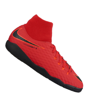 Nike Jr Hypervenom Phelon III DF IC Dětské – Červené F616(shinei