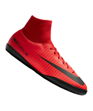 Nike Jr Mercurial X Victory VI DF IC Dětské – Červené Černá F616(shinei