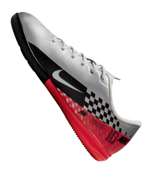 Nike Mercurial Vapor XIII Academy NJR IC Dětské – Stříbrný Červené F006(shinei