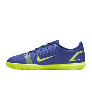 Nike Mercurial Vapor XIV Recharge Academy IC Dětské – Modrý Žlutá F474(shinei