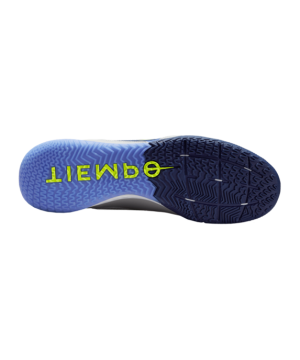 Nike React Tiempo Legend IX Recharge Pro IC Halle – Šedá Žlutá Modrý F075(shinei