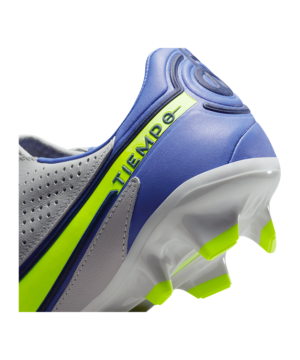 Nike Tiempo Legend IX Recharge Pro FG – Šedá Žlutá Modrý F075