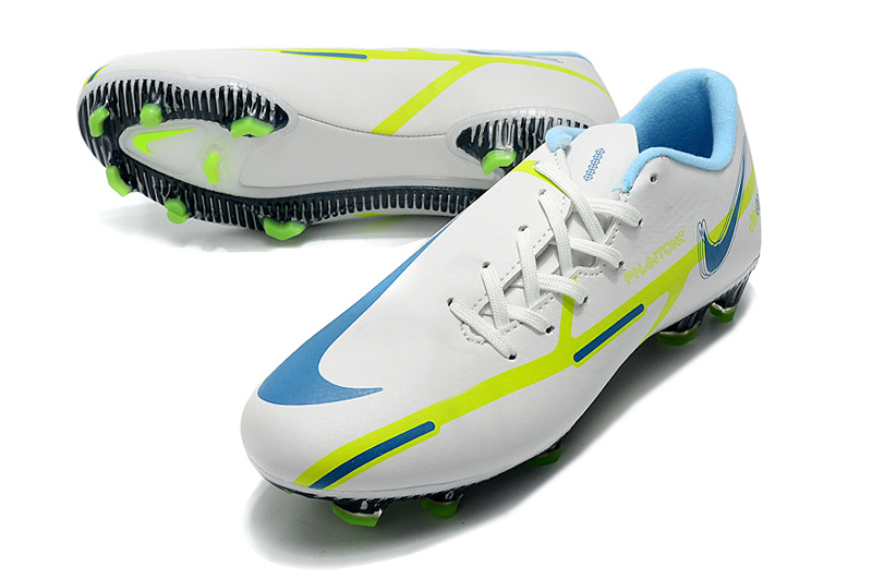 Kopačky Nike Phantom GT2 FG Bílá Zelená Modrá