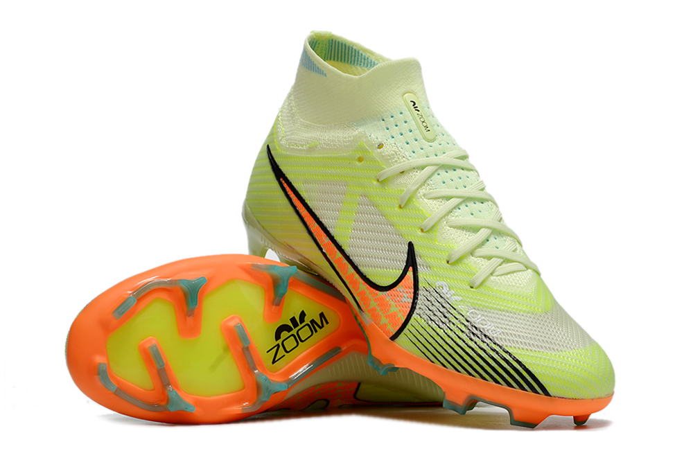 Fotbalové kopačky Nike Air Zoom Mercurial Superfly IX Elite FG Zelená oranžová