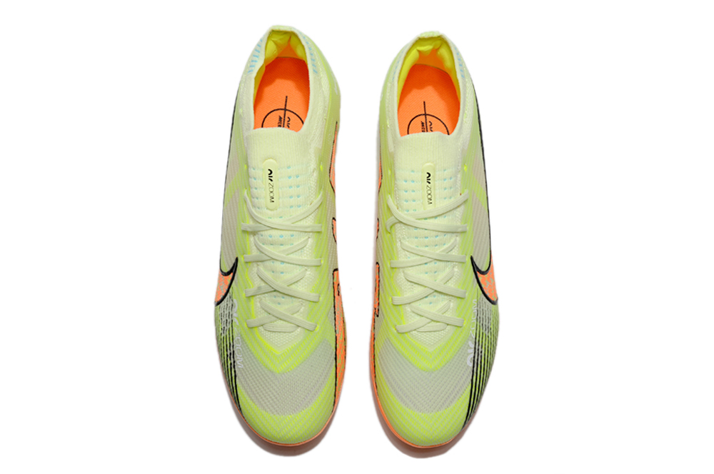 kopačky Nike Air Zoom Mercurial Vapor XV Elite FG Zelená oranžová