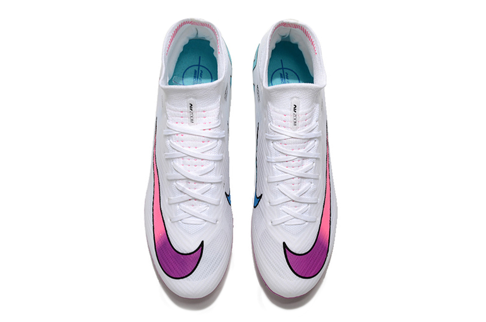Kopačky Nike Air Zoom Mercurial Superfly IX Elite FG Pánské Bílá Růžová Fialová