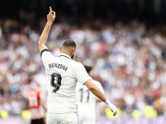 Právě si prohlížíte Benzema vstřelil poslední gól své kariéry v Realu Madrid, Real Madrid v 1-1 Athletic Bilbao