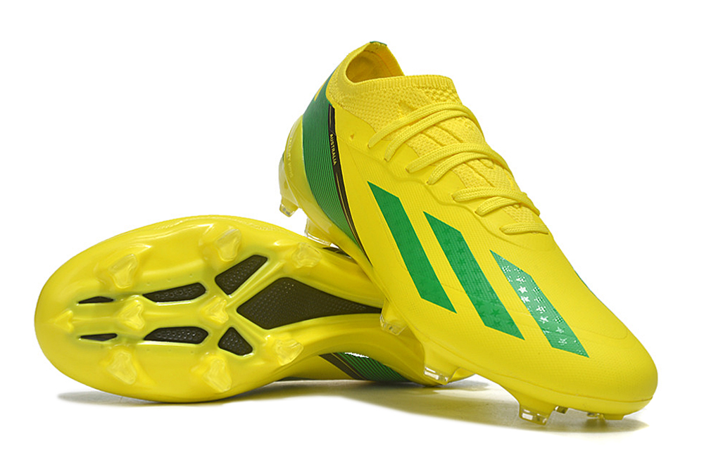 Kopačky Adidas x23 crazyfast.1 FG Žluto Zelená