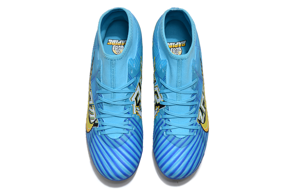 Kopačky Nike Air Zoom Mercurial Superfly IX Academy AG Kylian Mbappé Dětské Modrý