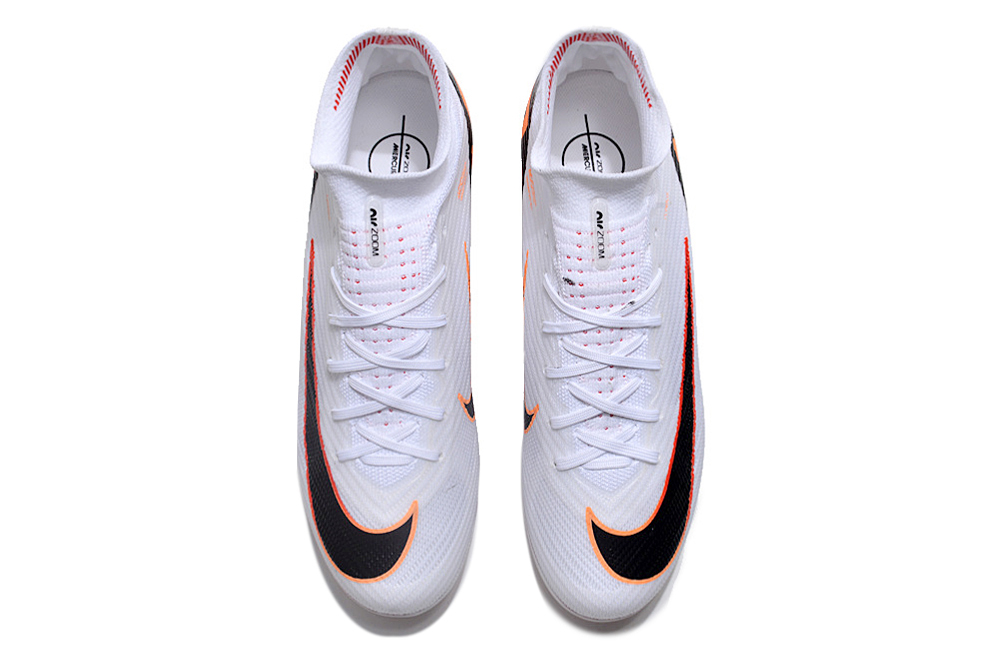 Kopačky Nike Air Zoom Mercurial Superfly IX Elite FG Dětské Bílá Oranžová