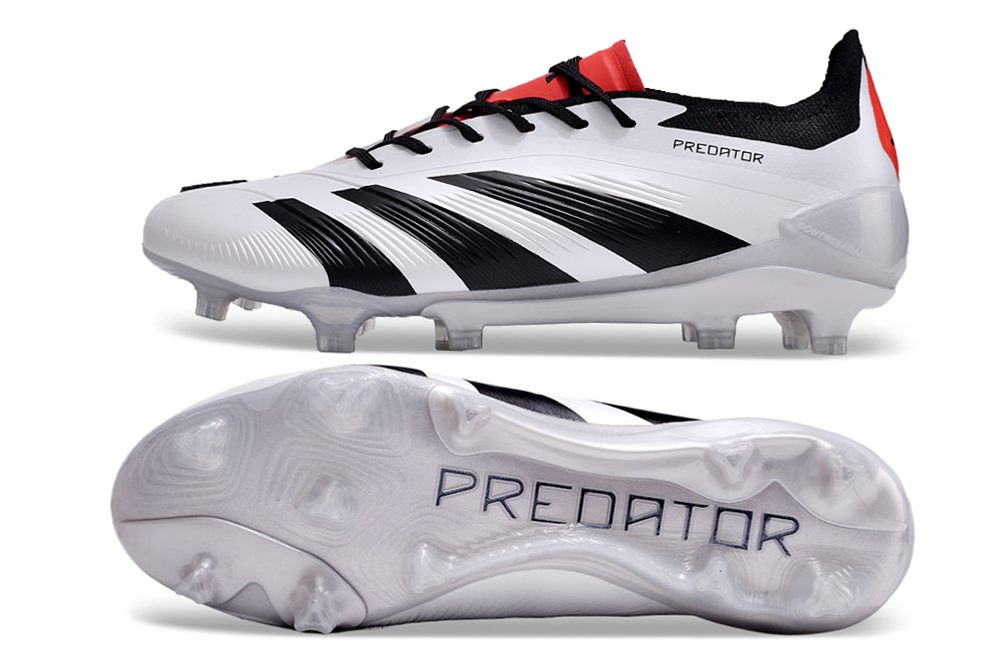 Kopačky Adidas Predator Accuracy+ FG Bílý Černá