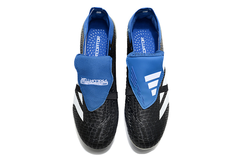 Kopačky Adidas Predator Accuracy+ FG Černá Modrá