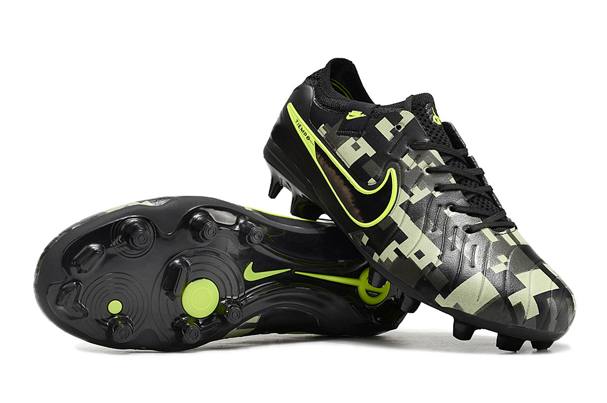 Kopačky Nike Tiempo Legend 10 Elite FG Černá Zelená