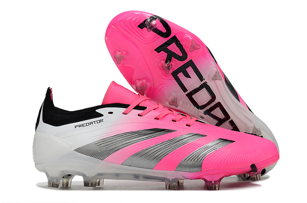 Kopačky Adidas Predator Accuracy+ FG Růžově stříbrná bílá