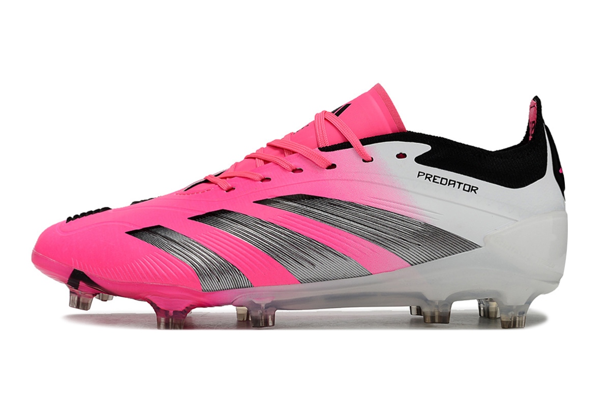 Kopačky Adidas Predator Accuracy+ FG Růžově stříbrná bílá